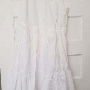 White Tiered J. Crew Maxi Dress - Size 4 NWT
